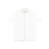 Maison Margiela Inverted Design Cotton Shirt In White