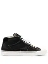Maison Margiela New Evolution High-top Sneakers In Black