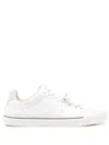 Maison Margiela New Evolution Leather Sneakers In White