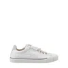 Maison Margiela Baskets Evolution Low Top En Cuir Blanc In H8548