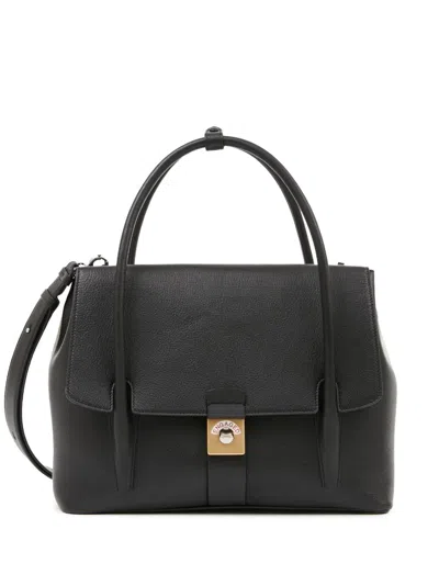 Maison Margiela New Lock Tote Bag In Black