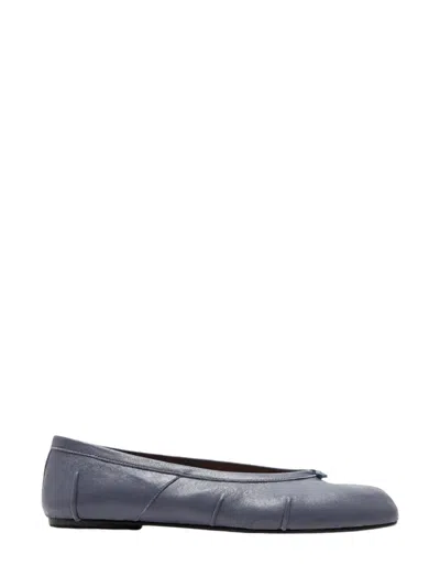 Maison Margiela New Tabi Ballerina In Blue