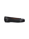 Maison Margiela New Tabi Ballet Flats In Black