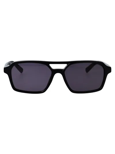 Maison Margiela Noires Acetate Sunglasses In Black