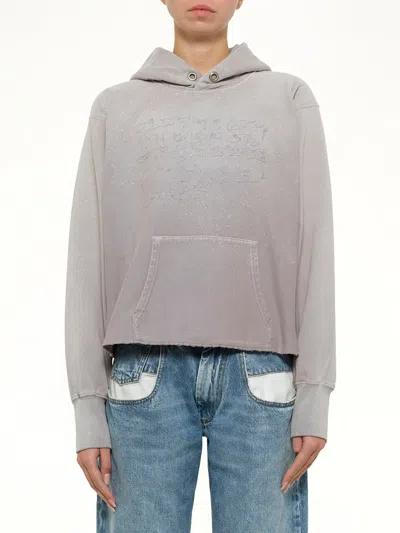 Maison Margiela Number Hoodie In Pink