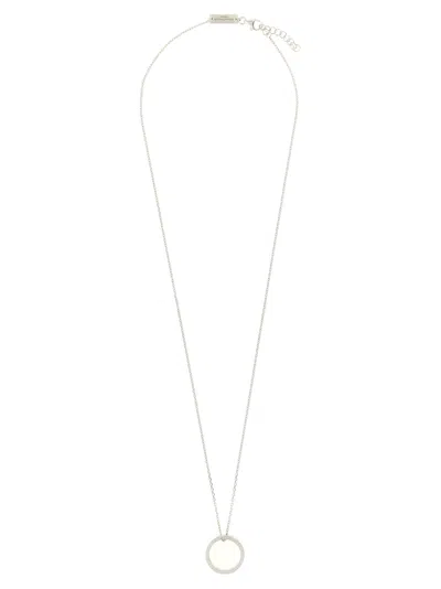 Maison Margiela Number Reference Jewelry Silver In Metallic