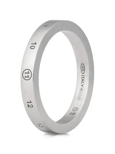 Maison Margiela Number Reference Ring In Brown