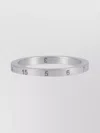 Maison Margiela Numbered Engravings Slim Band Ring