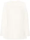 Maison Margiela Numbers-embroidered Cotton Sweatshirt In Neutrals