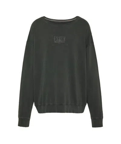 MAISON MARGIELA MAISON MARGIELA STAMP LOGO SWEATSHIRT