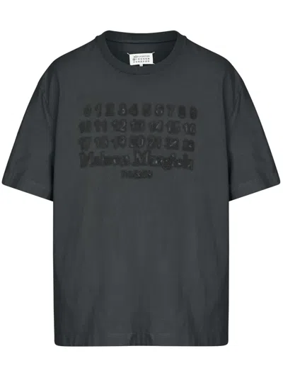 MAISON MARGIELA NUMBERS-MOTIF T-SHIRT
