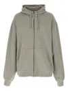 Maison Margiela 'mm6' Numeric Signature Hoodie In Grey