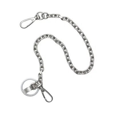 Pre-owned Maison Margiela Numbers Reference Bag Chain 'semi Matte Palladium' | Silver | Men's Size Onesize