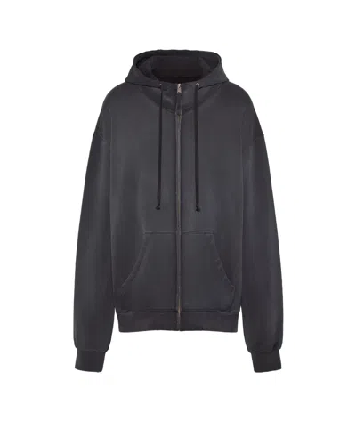 Maison Margiela Numeric Logo Hoodie In Black