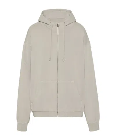 Maison Margiela Numeric Logo Hoodie In Grey