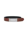 Maison Margiela Numeric Reversible Belt In Brown