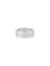 Maison Margiela "numeric" Ring In Silver