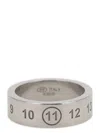 Maison Margiela 'numeric' Ring In Silver