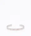 Maison Margiela Numerical Cuff Unisex Silver