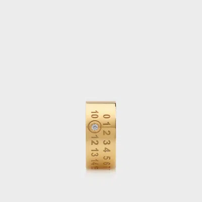 Maison Margiela Numerical Diamond Ring Unisex Gold