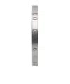 Maison Margiela Numerical Motif Ring In Gray
