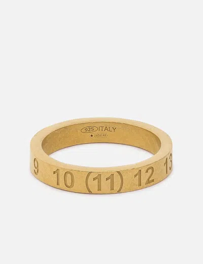 Maison Margiela Gold Numerical Ring