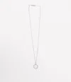 Maison Margiela Numerical Ring Necklace Unisex Silver
