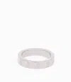 Maison Margiela Numerical Ring Unisex Silver