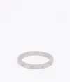 Maison Margiela Numerical Ring Unisex Silver