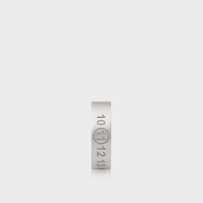 Maison Margiela Numerical Ring Unisex Silver