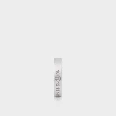 Maison Margiela Numerical Ring Unisex Silver