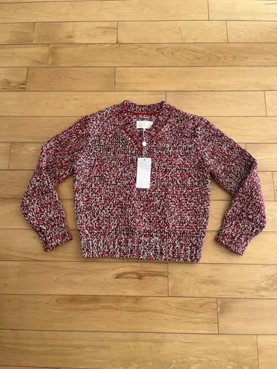 Pre-owned Maison Margiela Nwt -  Mouline Sweater In Red