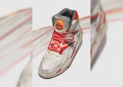 Pre-owned Maison Margiela O1w1db10324 Mm X Reebok Tz Pump Deadstock In Red/ White Shoes In Red/white