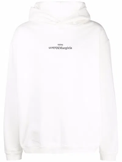 Maison Margiela Off White Cotton Sweater