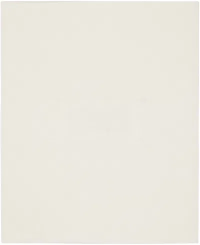 Maison Margiela Off-white Merino Wool Neck Warmer In 102 Off White