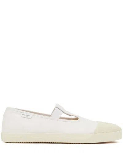 Maison Margiela Mary Jane Sneakers In Neutrals