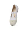 Maison Margiela Rubber Sole Sneakers Featuring Cut-out Detail In White