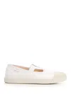 Maison Margiela Rubber Sole Sneakers Featuring Cut-out Detail In White
