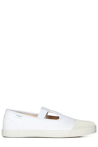 Maison Margiela Man Sneakers White Size 9 Textile Fibers