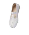 Maison Margiela Rubber Sole Sneakers Featuring Cut-out Detail In White