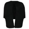 Maison Margiela Open Cape Jacket In Black Mohair Wool In Black