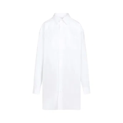 MAISON MARGIELA OPTIC WHITE COTTON SHIRT