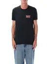 Maison Margiela Charcoal Brand-print Crewneck Cotton-jersey T-shirt In Gray