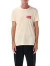 Maison Margiela Fan Statement Graphic T-shirt In Neutral