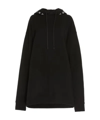 Maison Margiela Oversized Hoodie In Black