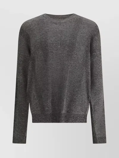 Maison Margiela Oversized Linen And Cotton Sweater
