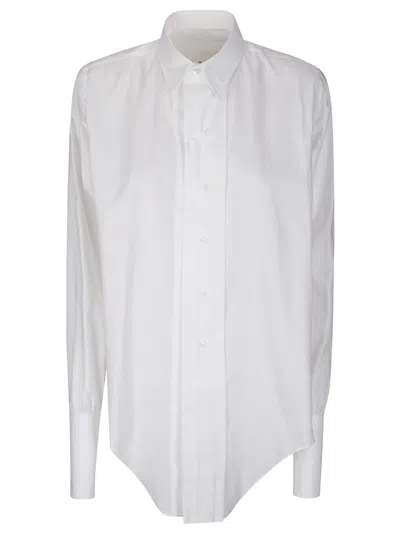 MAISON MARGIELA OVERSIZED LONG-SLEEVE SHIRT IN LIGHTWEIGHT COTTON