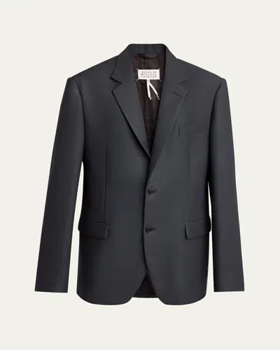 MAISON MARGIELA OVERSIZED MOHAIR WOOL JACKET
