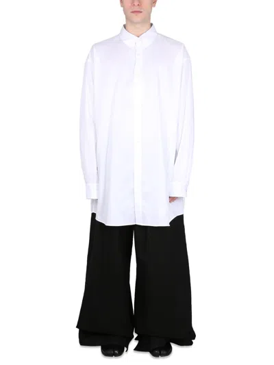 Maison Margiela Oxford Shirt In White