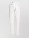 MAISON MARGIELA PAINTED DESIGN DENIM STRAIGHT-LEG JEANS